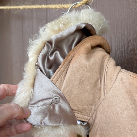 Banana Republic Leather Coat - Picture 8 of 8